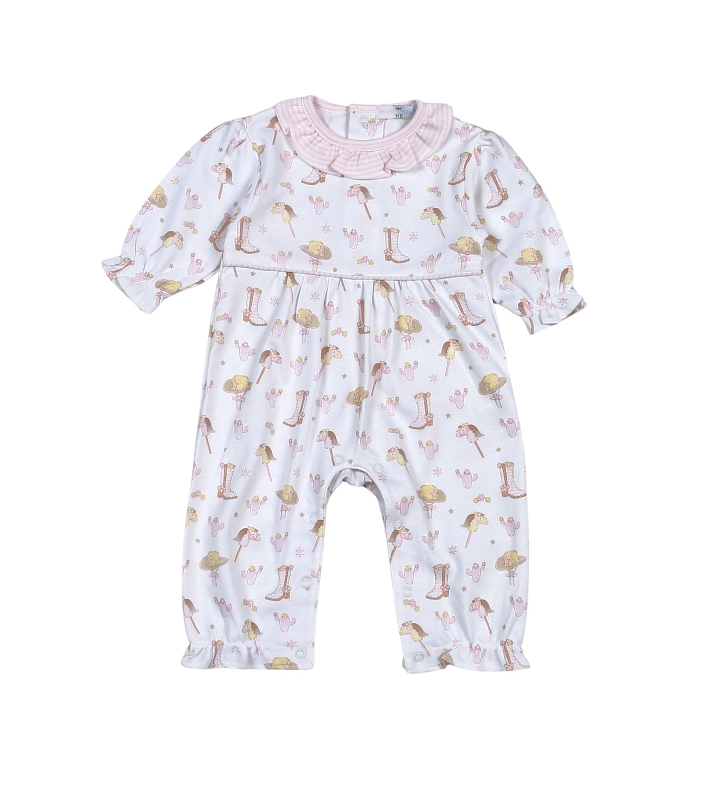 Howdy Baby Pima Romper