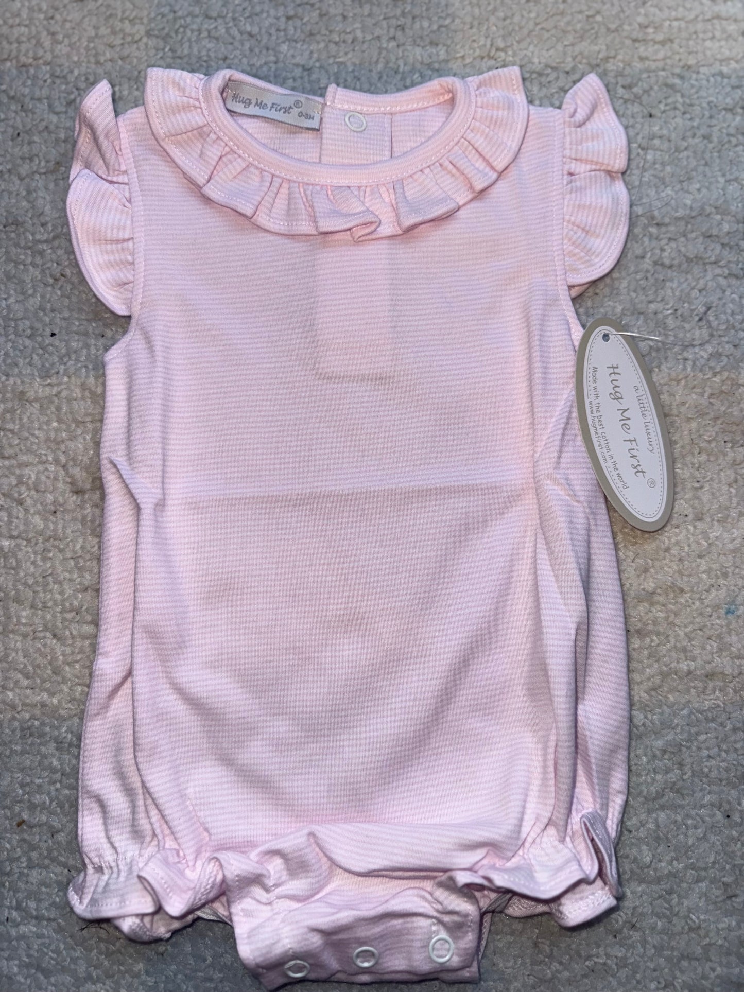 PINK STRIPES PIMA BUBBLE