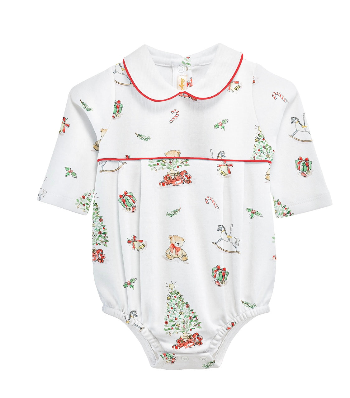 Christmas Tree Pima Printed Bubble