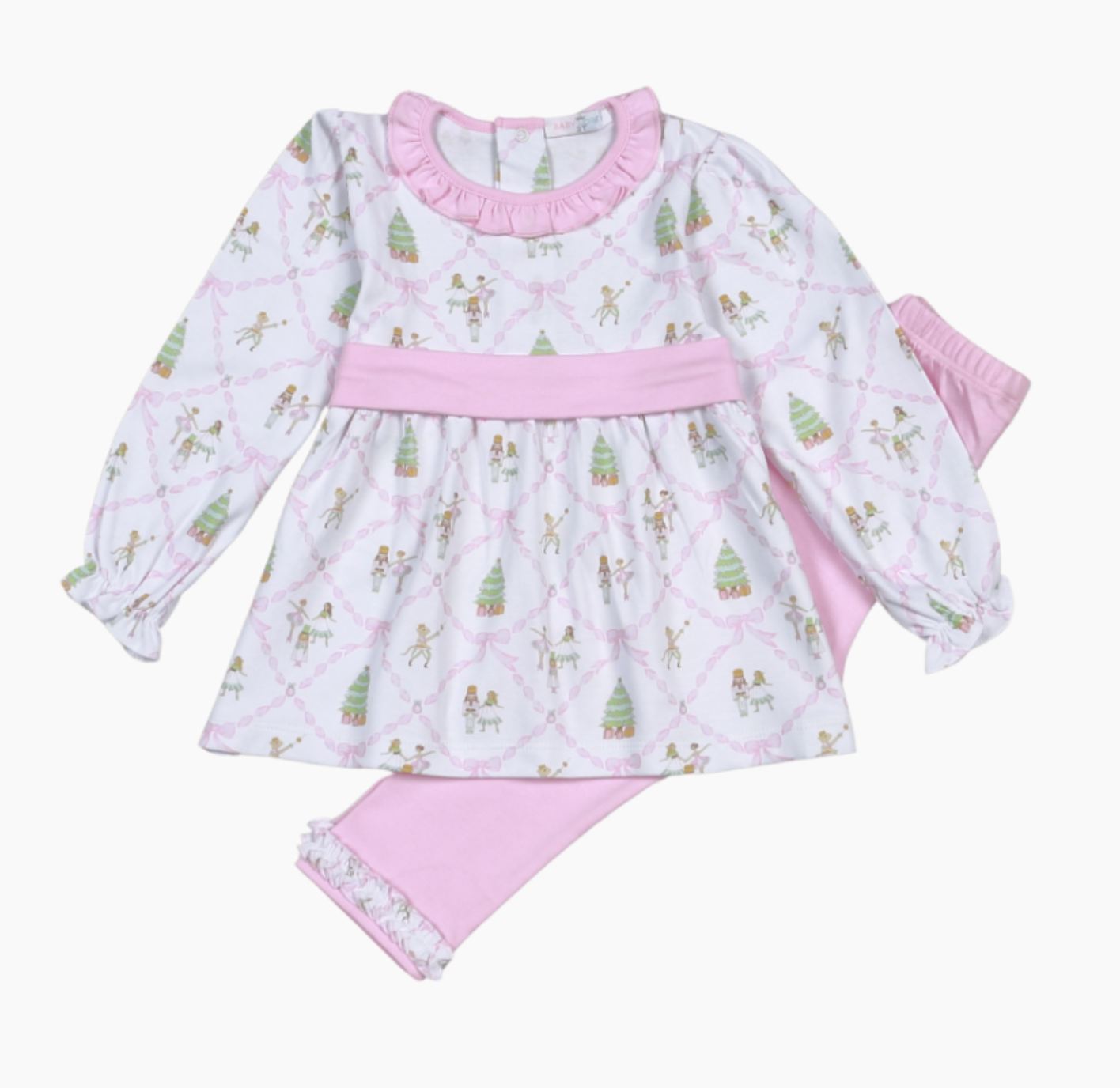 Nutcrackers Pima Pant Set