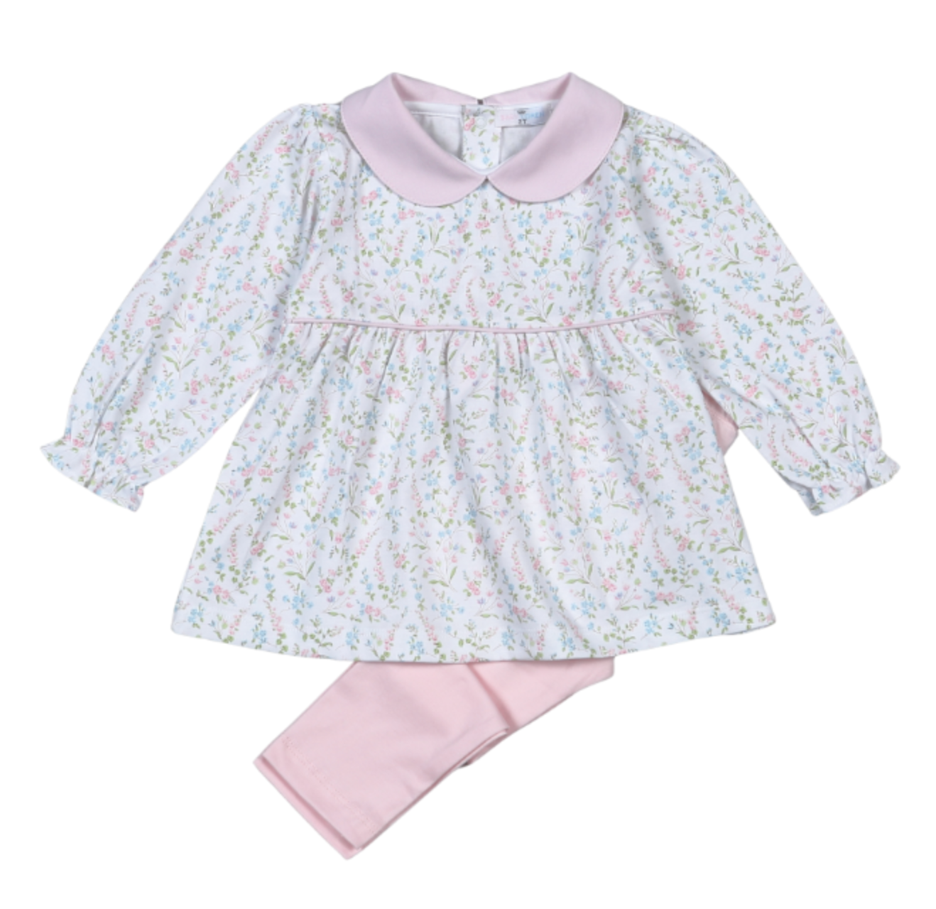 Vivian Floral Pima Pant Set