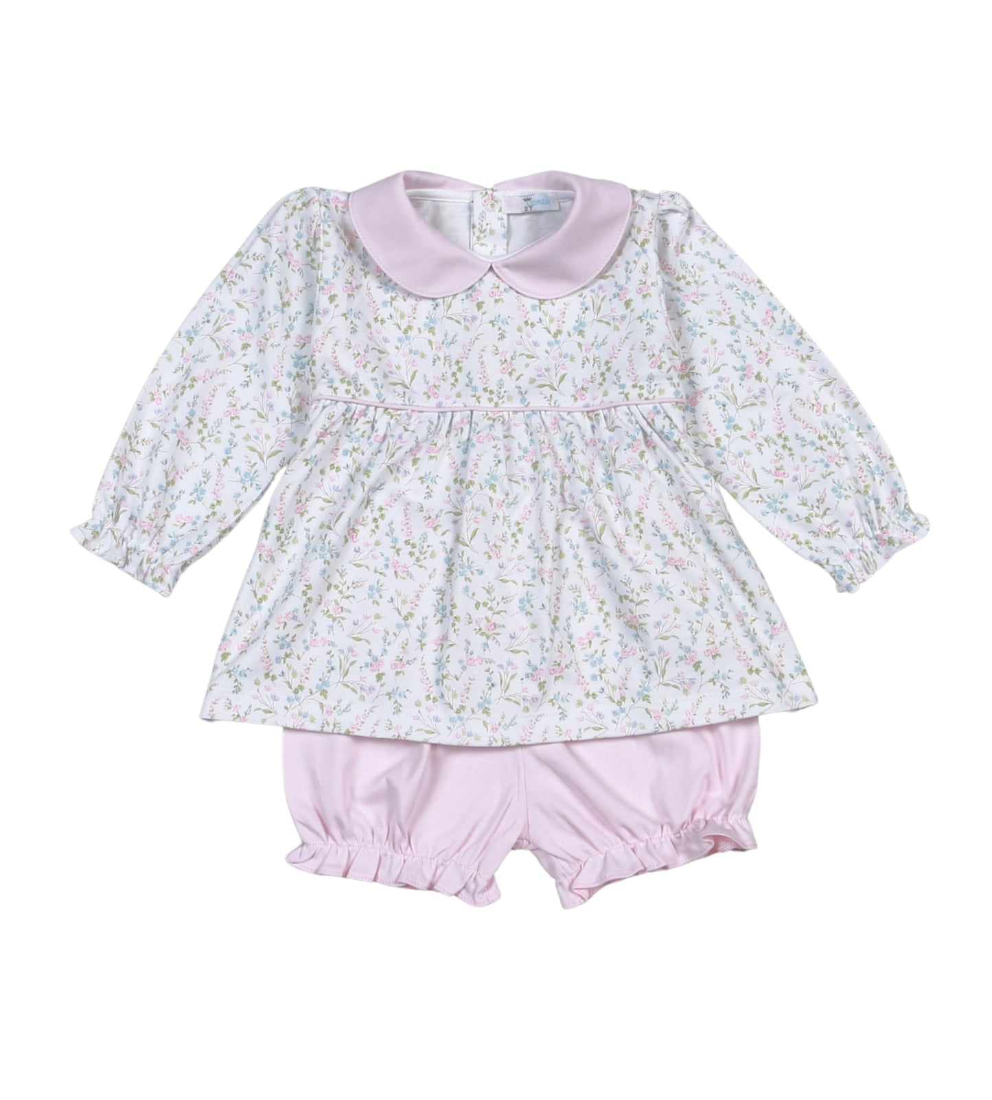 Vivian Floral Pima Bloomer Set