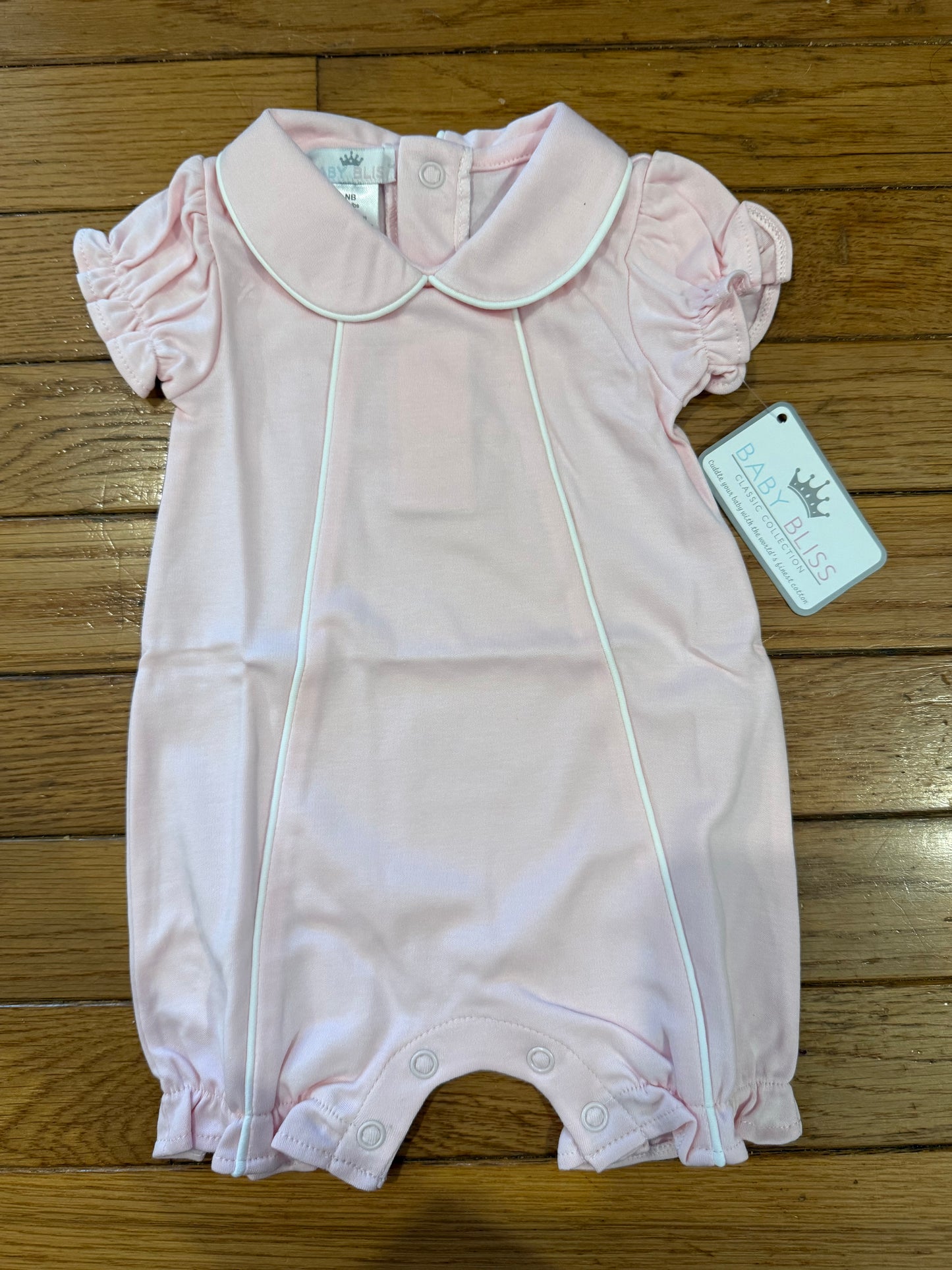 Pink Pima Romper
