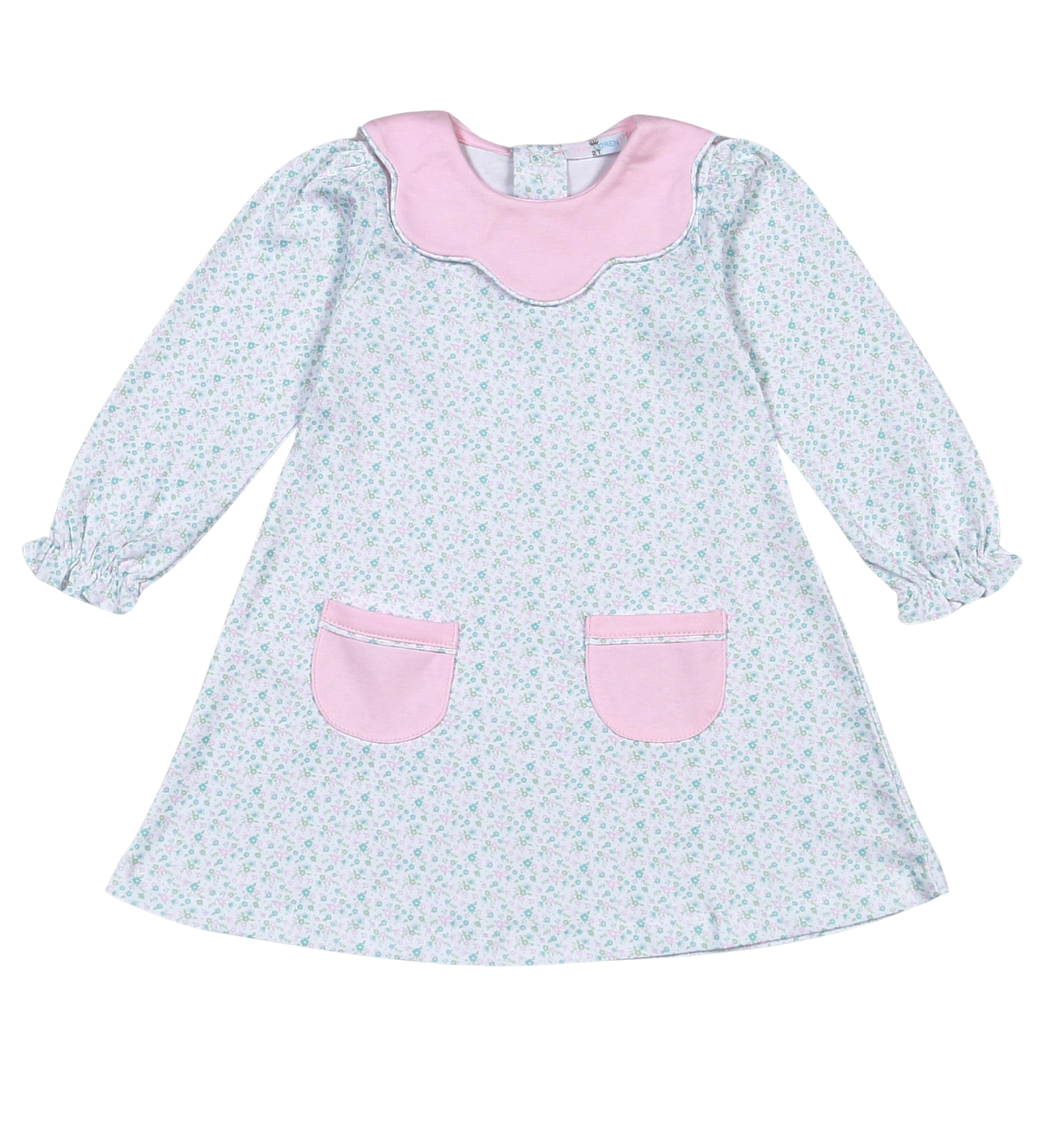 Nicolle Scallop Pima Dress