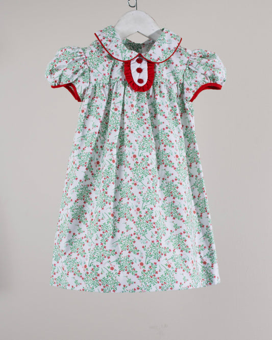 Christmas Blooms Avery Dress