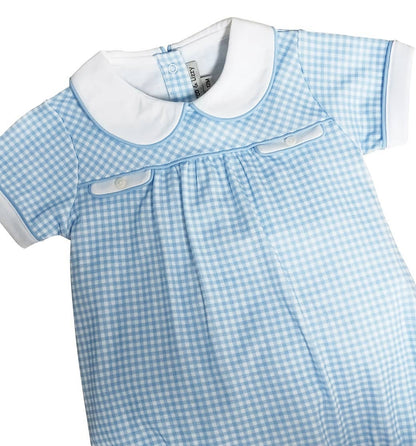 Baby boy's check bubble