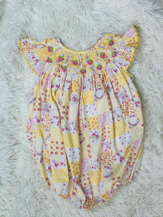 Yellow Sophie Strawberry Patch Bubble