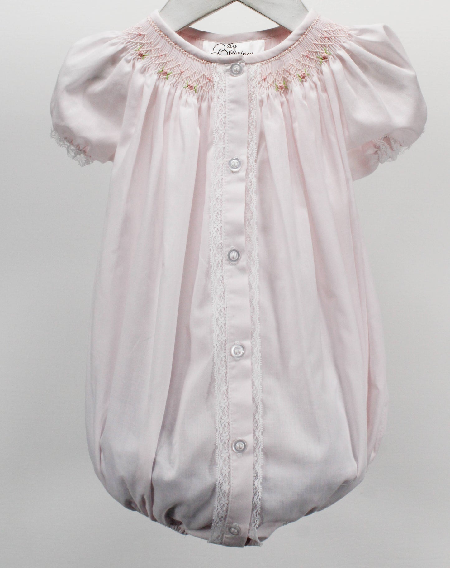 Pink Geometric Flowers Sophia Bubble