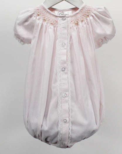 Pink Geometric Flowers Sophia Bubble