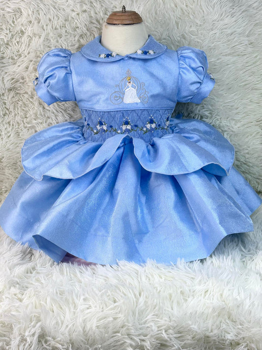 PRINCESS HAND SMOCKED DRESS