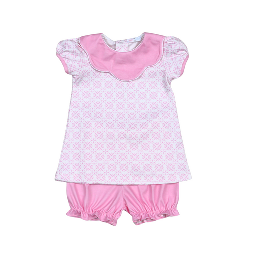 Hazel Pima Bloomer Set