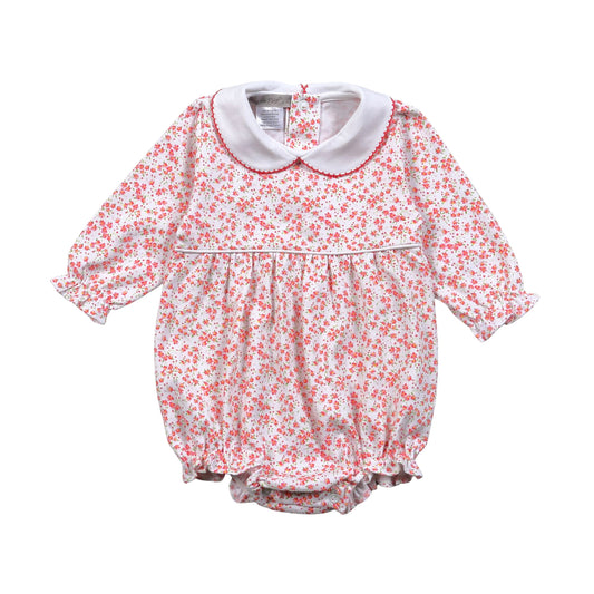 Carol Floral Pima Long Sleeve Bubble