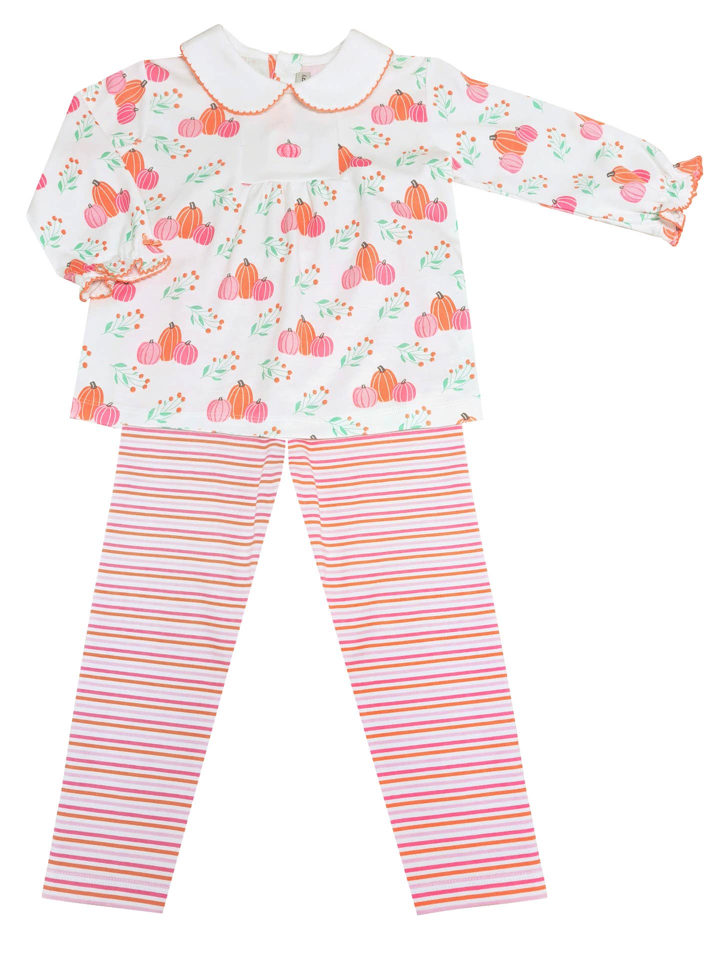 Girl's "Fall Pumpkin" Legging Set