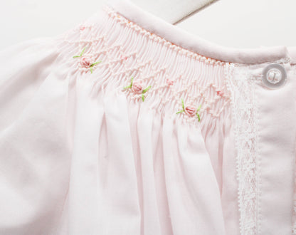 Pink Geometric Flowers Sophia Bubble