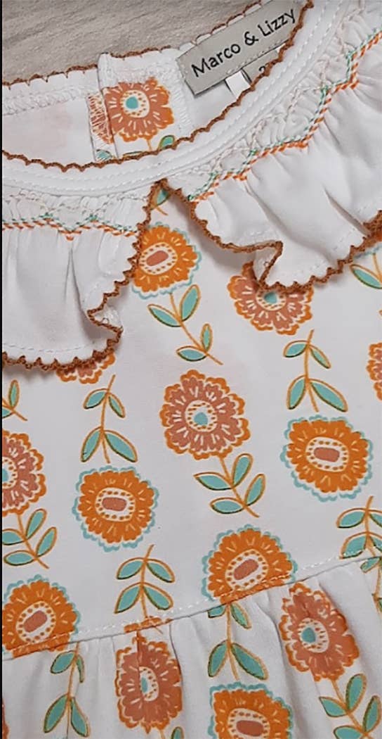 Girl's "St.Remmy" Knit Collared Dress