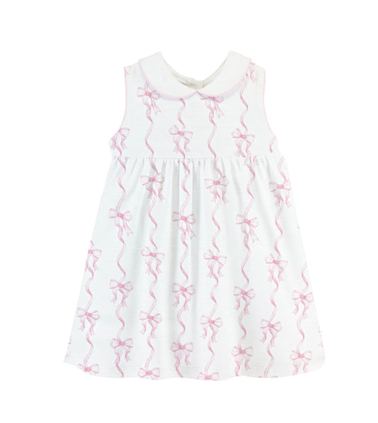 COQUETTE BOWS PIMA DRESS