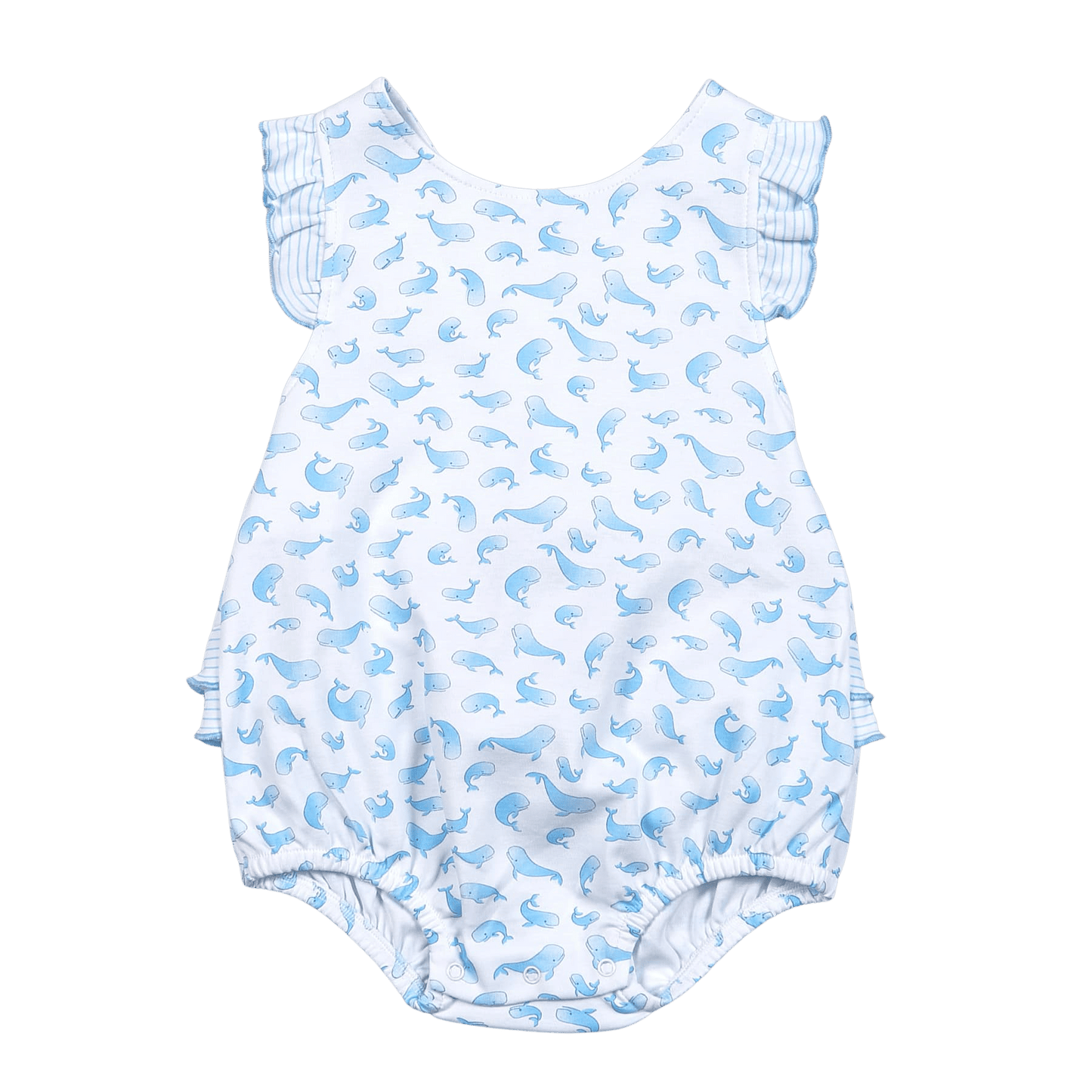 Blue whales pima ruffled sun bubble