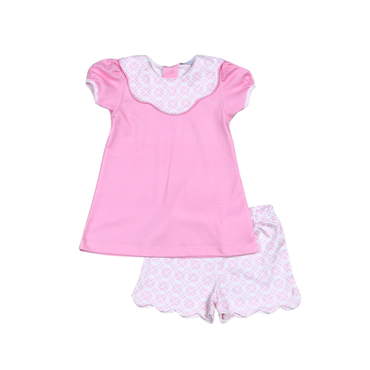 Hazel Pima Short Set