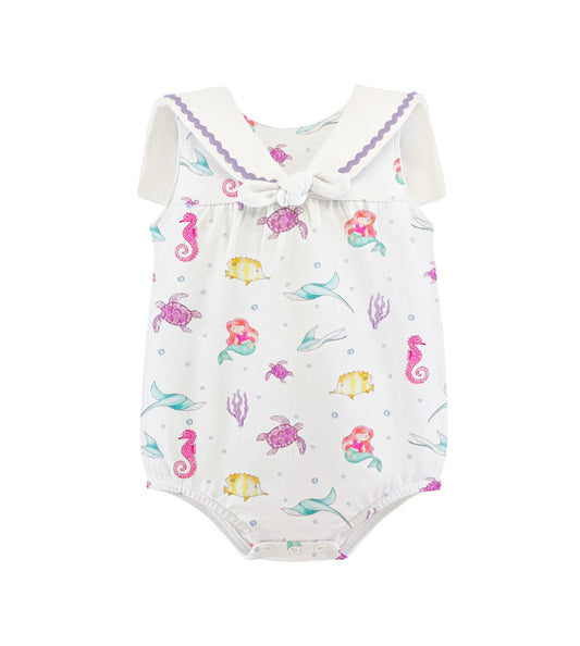 Sea Friends Pima Printed Bubble