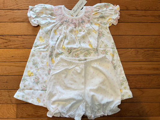 Bishop Smocked Bunny Set