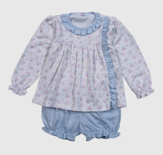 Roses and Bows Pima Bloomers set