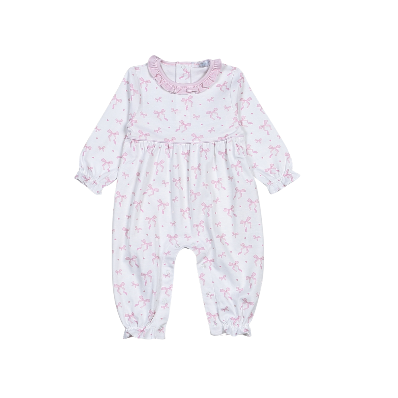 Pink Coquettes Pima Romper