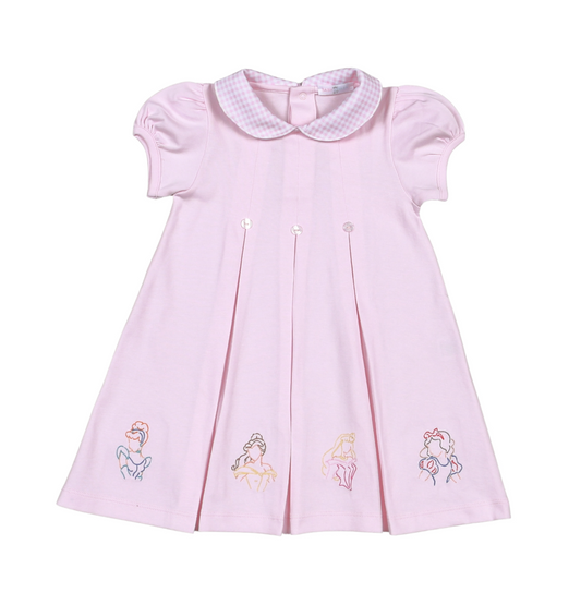 Princess Applique Pima dress
