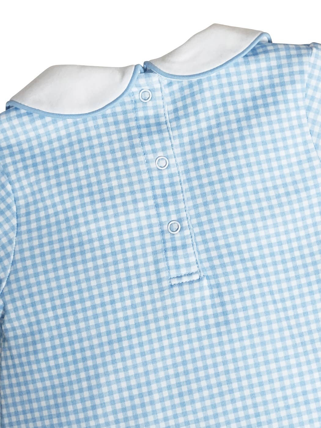 Baby boy's check bubble