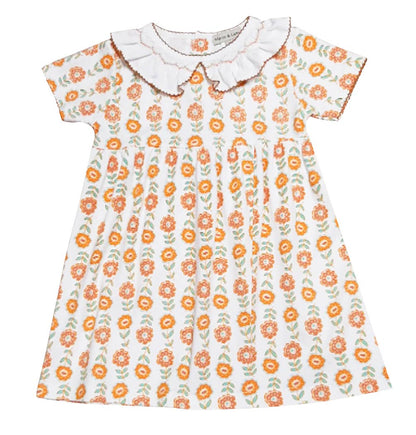 Girl's "St.Remmy" Knit Collared Dress