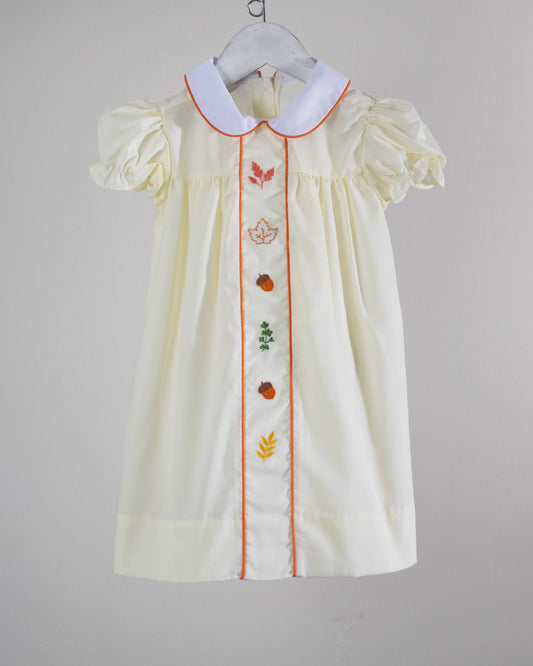 Autumn Leaves Madelyn Yellow Dress