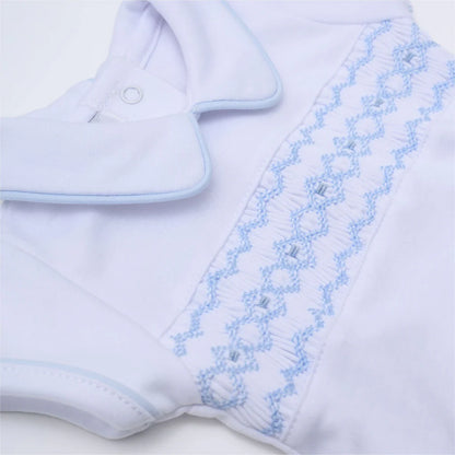Hudson Smocked Diaper Cover Set