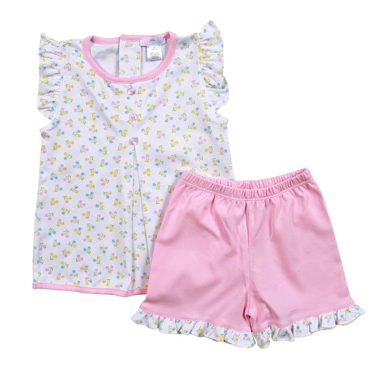 SWEET TULIPS PIMA SHORT SET